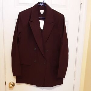 A New Day by Target Burgundy Blazer